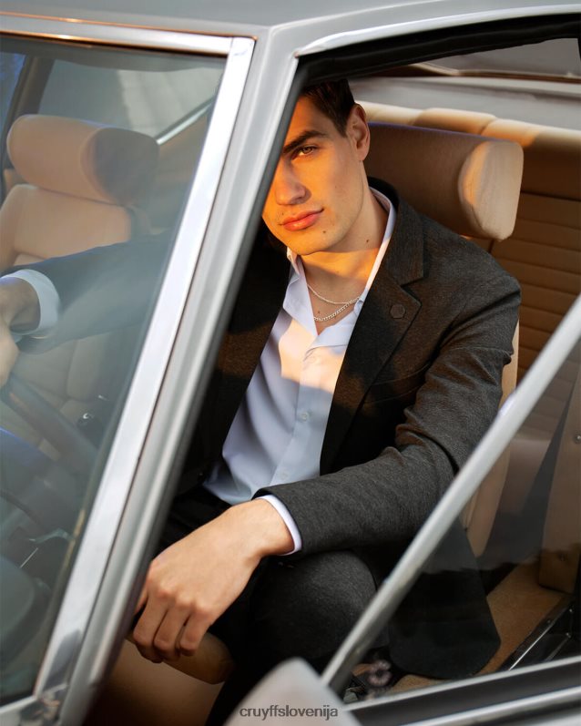 blazer domenec blazer Cruyff 8BPFJV767 moški siva