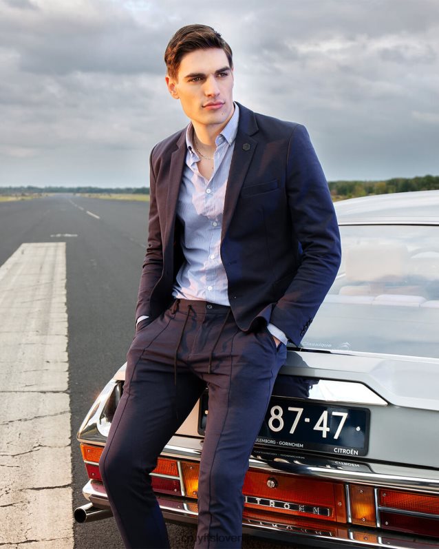 blazer segura blazer Cruyff 8BPFJV770 moški mornarica