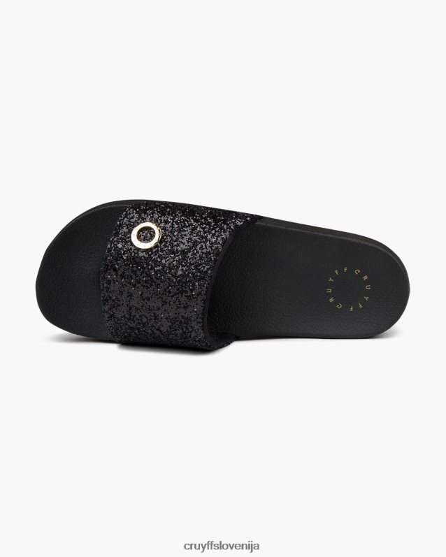 diapozitivi agua copa Cruyff 8BPFJV1064 ženske Črna