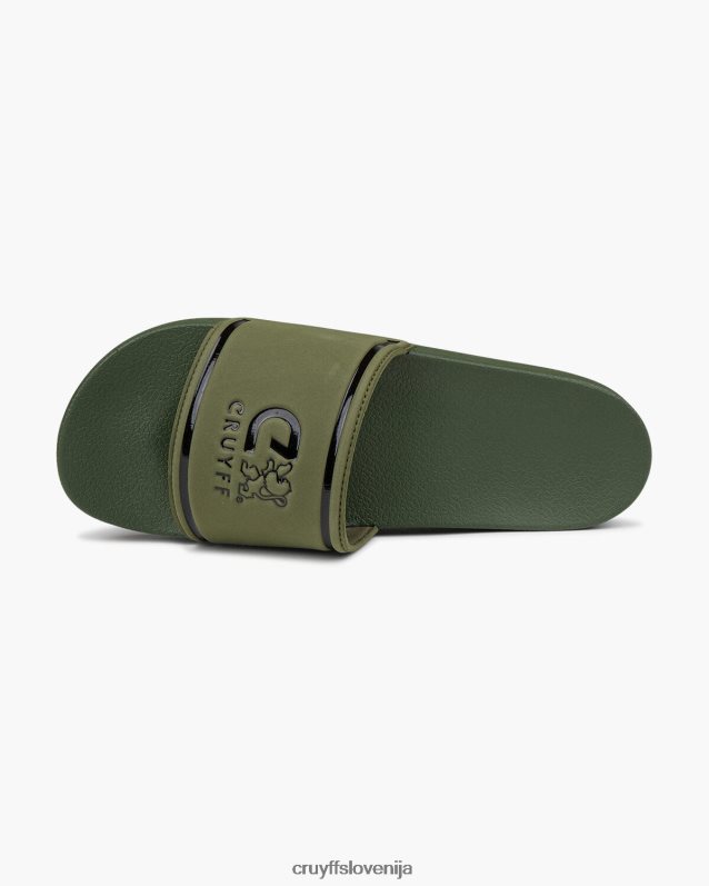 diapozitivi agua copa Cruyff 8BPFJV814 moški vojaško zelena