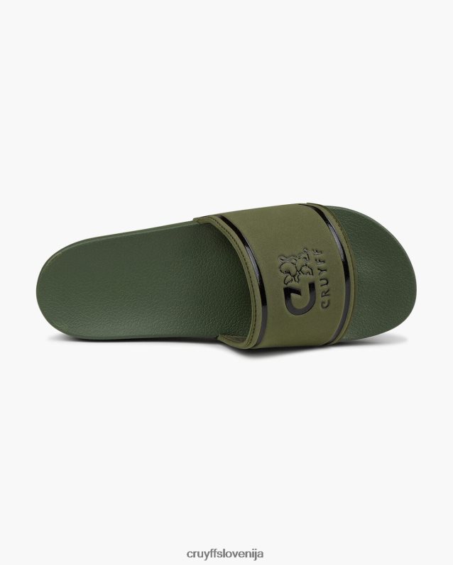 diapozitivi agua copa Cruyff 8BPFJV814 moški vojaško zelena