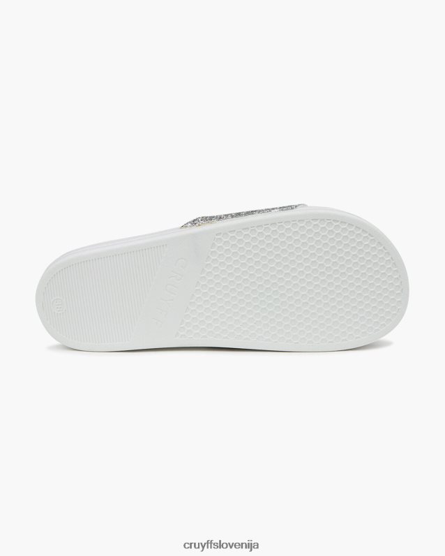 diapozitivi agua copa bleščice Cruyff 8BPFJV1065 ženske srebro