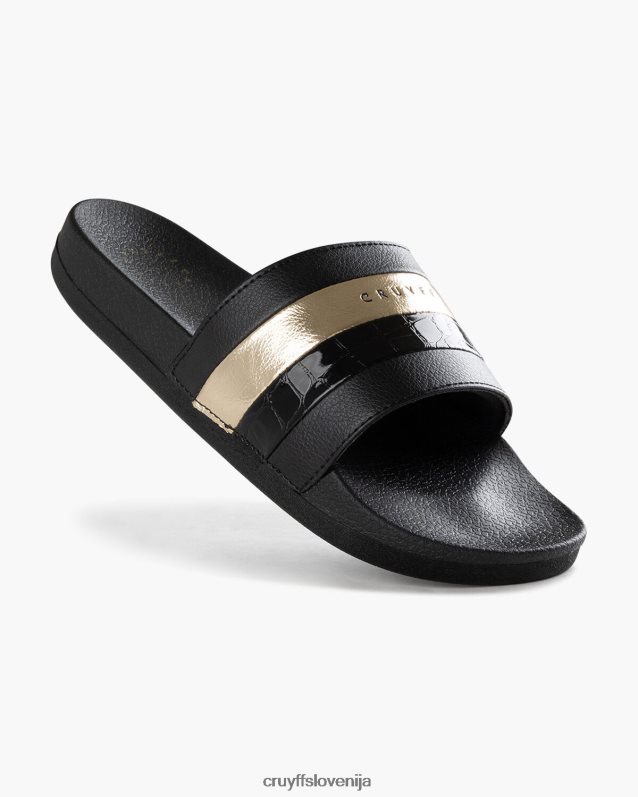 diapozitivi aqua copa bcn Cruyff 8BPFJV947 ženske črna/zlata