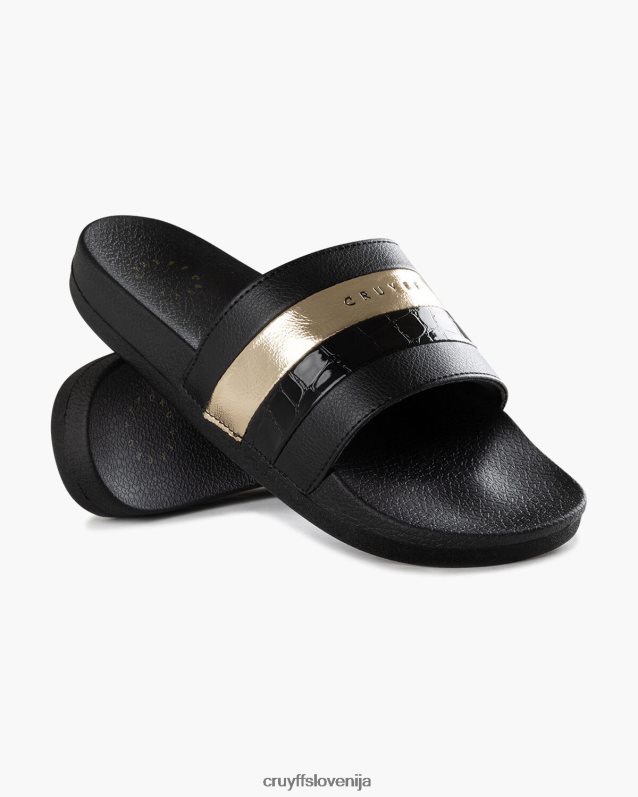 diapozitivi aqua copa bcn Cruyff 8BPFJV947 ženske črna/zlata