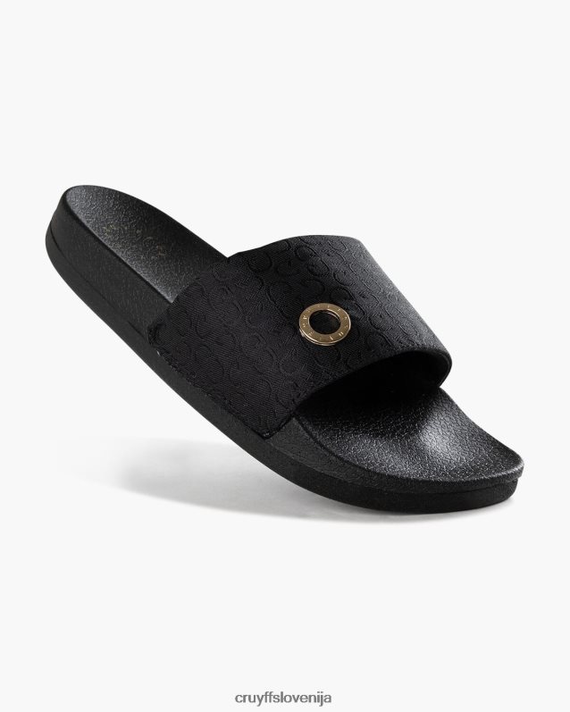 diapozitivi aqua copa lux Cruyff 8BPFJV967 ženske Črna