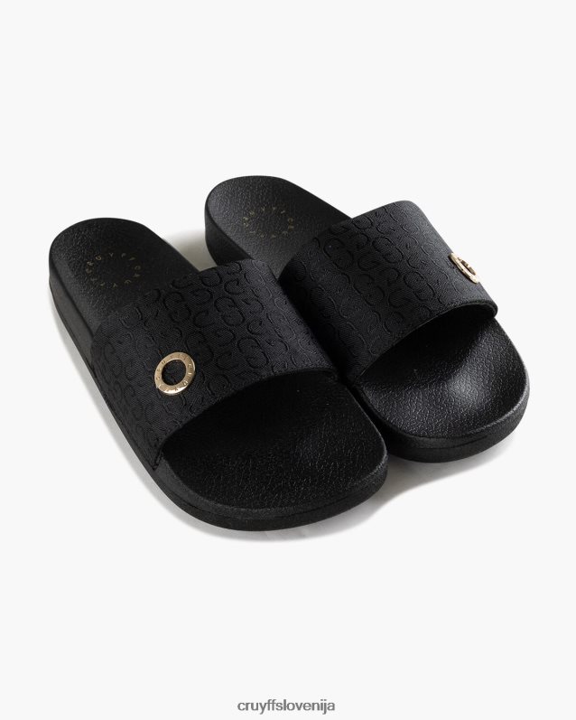 diapozitivi aqua copa lux Cruyff 8BPFJV967 ženske Črna