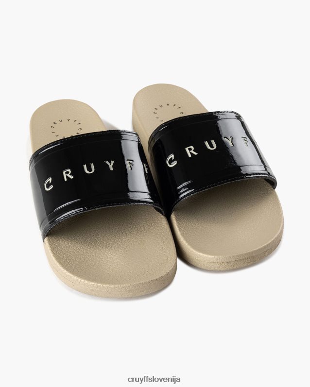 diapozitivi aqua copa platja Cruyff 8BPFJV978 ženske črna/zlata