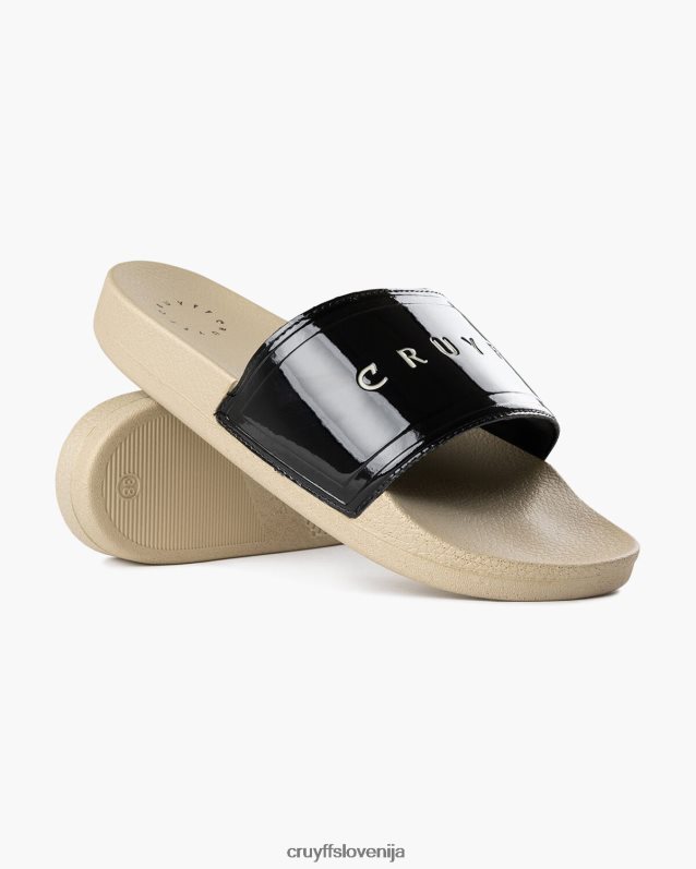 diapozitivi aqua copa platja Cruyff 8BPFJV978 ženske črna/zlata