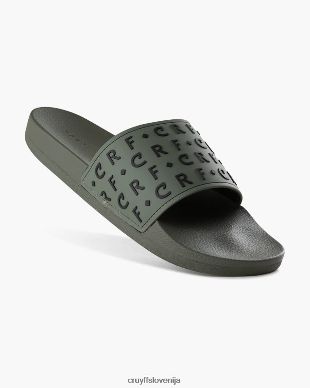 diapozitivi diapozitiv crf Cruyff 8BPFJV246 moški temno zelena