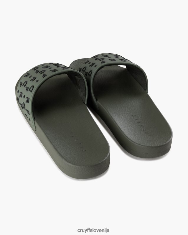 diapozitivi diapozitiv crf Cruyff 8BPFJV246 moški temno zelena