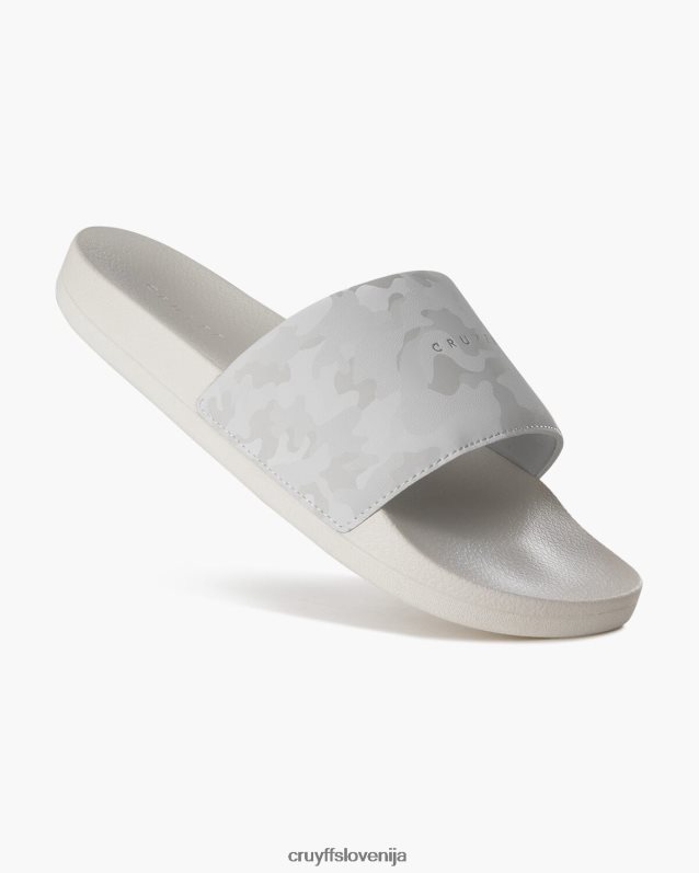 diapozitivi maskirni tobogan Cruyff 8BPFJV137 moški bela