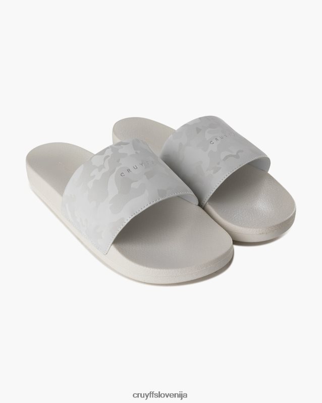 diapozitivi maskirni tobogan Cruyff 8BPFJV137 moški bela