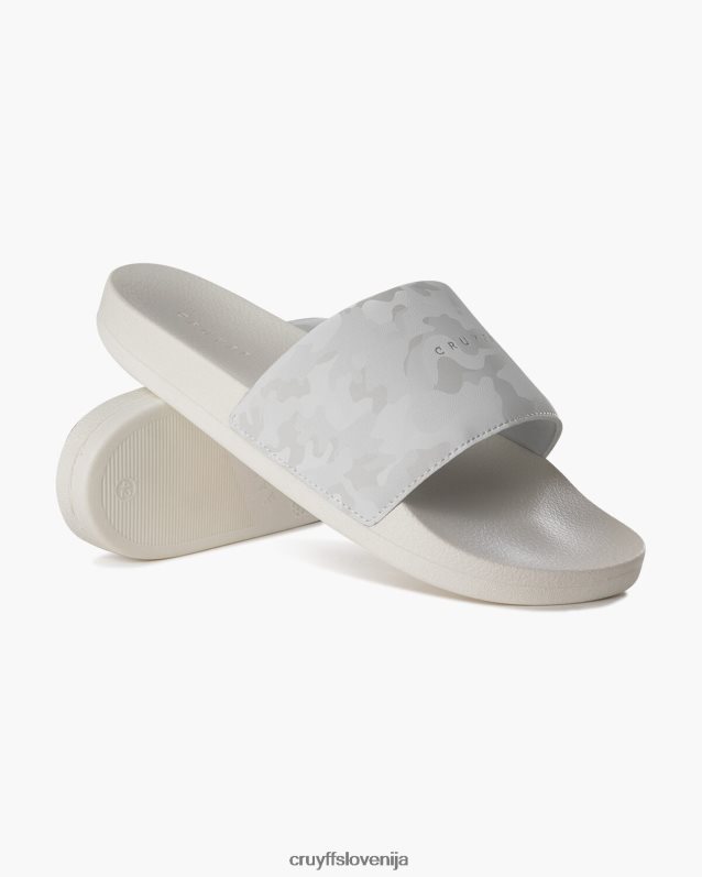 diapozitivi maskirni tobogan Cruyff 8BPFJV137 moški bela