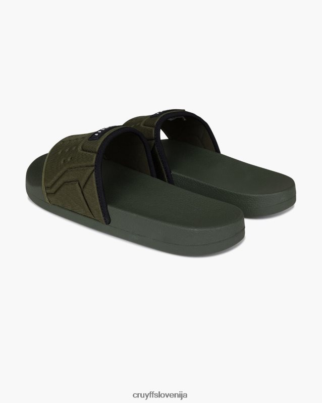 diapozitivi tobogan Cruyff 8BPFJV714 moški zelena/črna