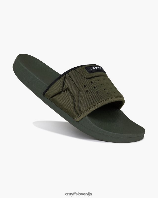 diapozitivi tobogan Cruyff 8BPFJV714 moški zelena/črna