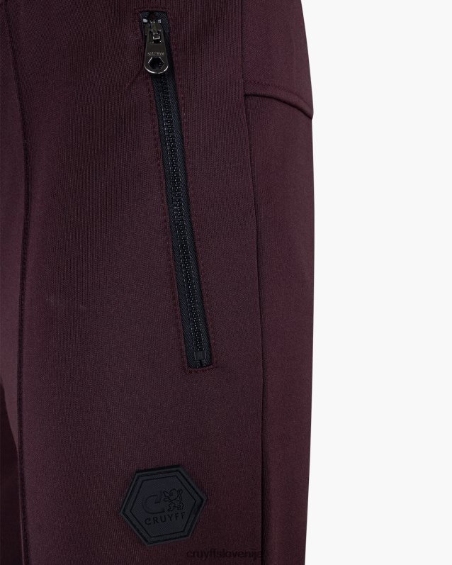 hlače culebra hlače Cruyff 8BPFJV386 moški črna/rjava