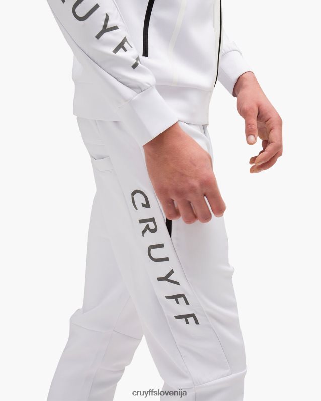 hlače lusso potapljaške hlače-95 poliester/5 elastan Cruyff 8BPFJV792 moški bela