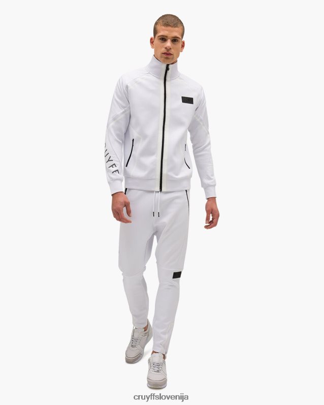 hlače lusso potapljaške hlače-95 poliester/5 elastan Cruyff 8BPFJV792 moški bela