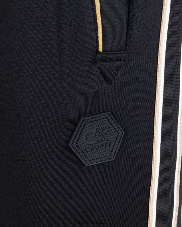 hlače santino hlače z zadrgo Cruyff 8BPFJV377 moški Črna