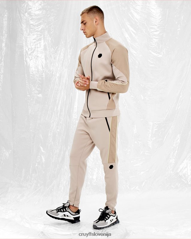 hlače saul trenirke Cruyff 8BPFJV757 moški pesek/rumena