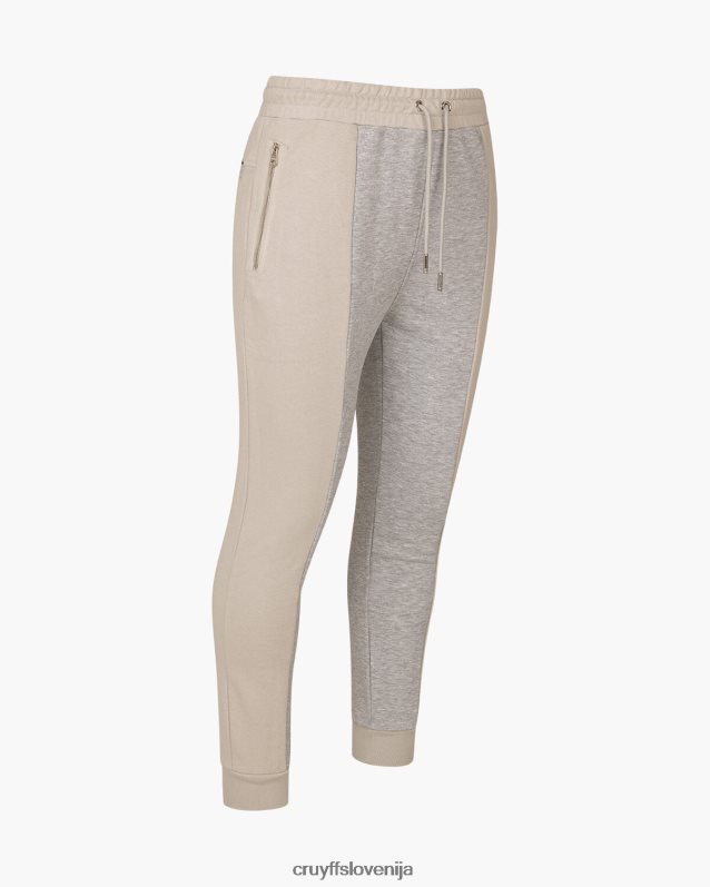 hlače trenirke galanzo fz Cruyff 8BPFJV432 moški svetlo siva