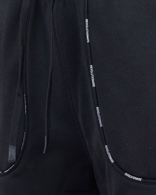 hlače trenirke revolucion Cruyff 8BPFJV456 moški Črna