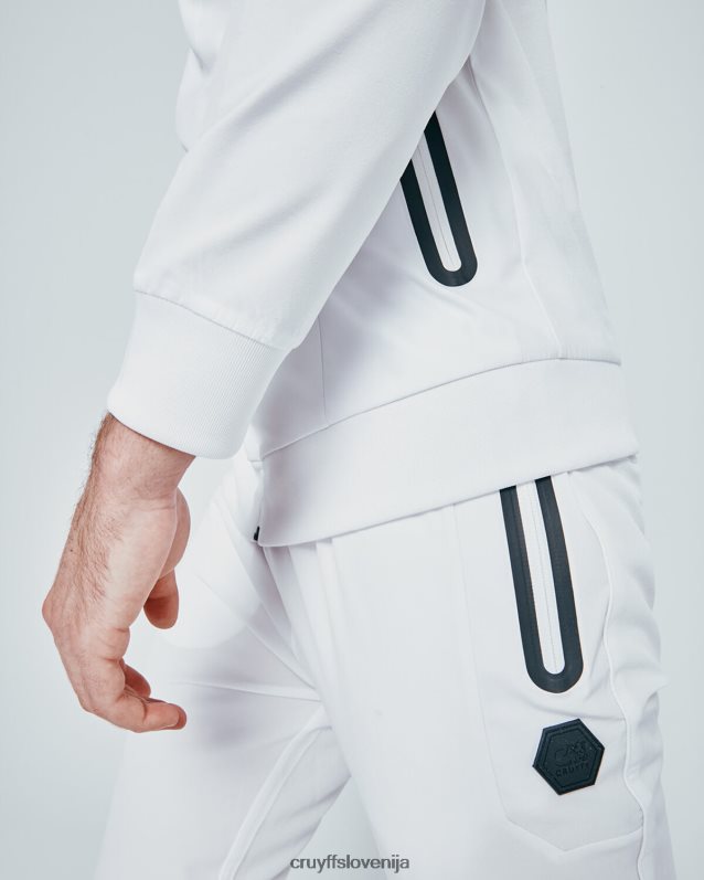 hlače športne hlače dex Cruyff 8BPFJV292 moški bela