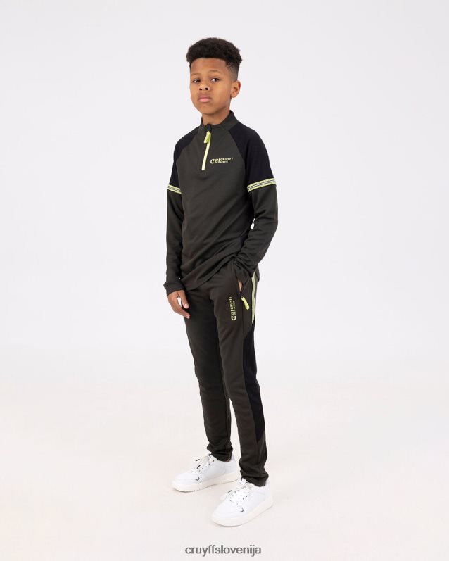 obleke drsna obleka Cruyff 8BPFJV1116 mlajši vojaško zelena