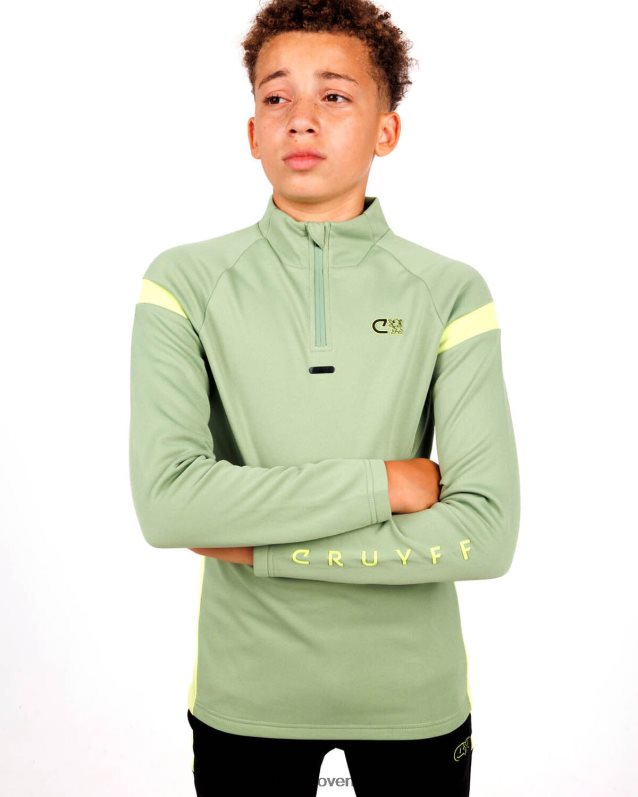 obleke kotna obleka Cruyff 8BPFJV1124 mlajši zelena