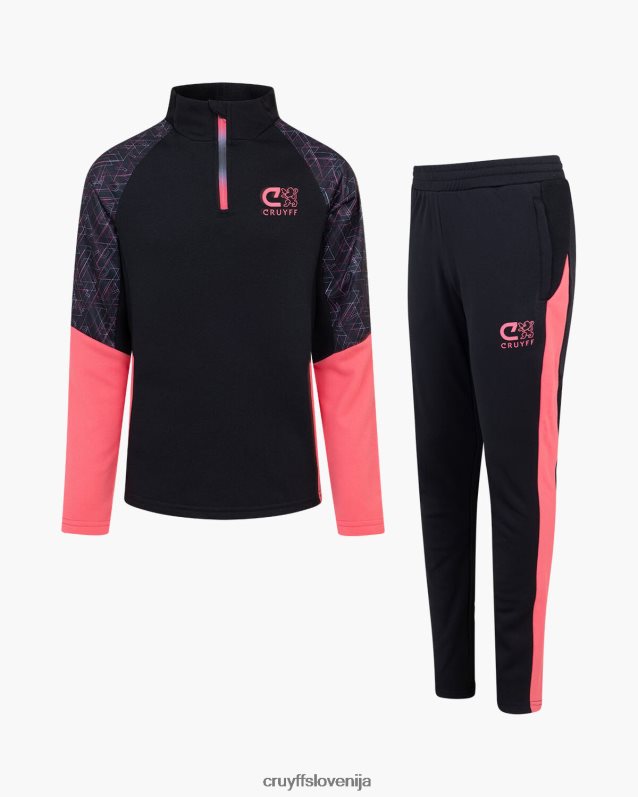 obleke kotna obleka Cruyff 8BPFJV1198 mlajši črna/razno