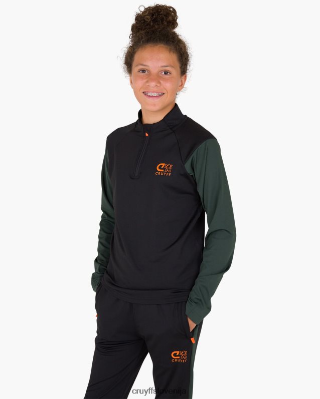 obleke kotna obleka Cruyff 8BPFJV1327 mlajši črna/razno