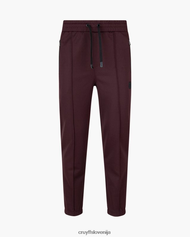 hlače culebra hlače Cruyff 8BPFJV386 moški črna/rjava