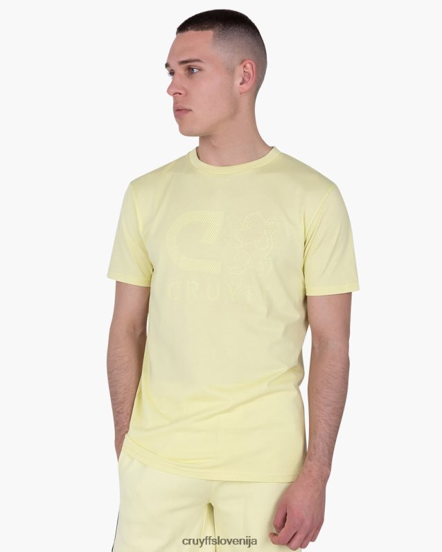 majica s kratkimi rokavi majica ximo Cruyff 8BPFJV828 moški rumena