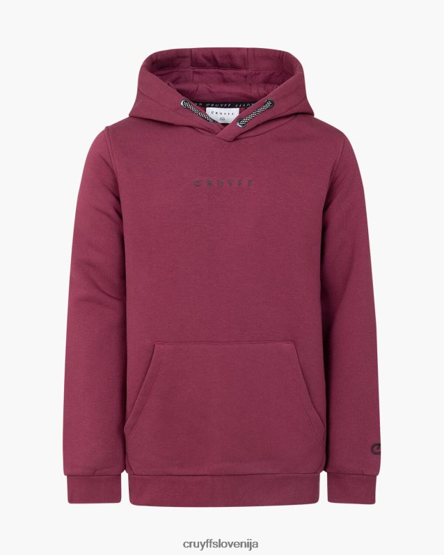 jopa s kapuco joaquim pulover s kapuco Cruyff 8BPFJV1134 moški Bordeaux