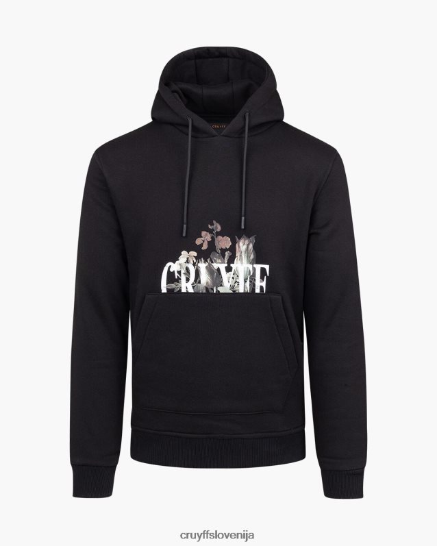 jopa s kapuco mauro pulover s kapuco Cruyff 8BPFJV658 moški Črna