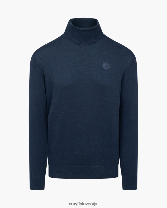pulover basco želva ovratnik Cruyff 8BPFJV352 moški mornarica