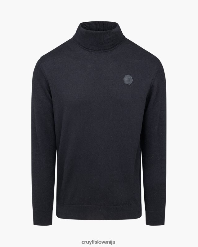 pulover basco želva ovratnik Cruyff 8BPFJV353 moški Črna