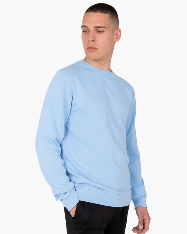 pulover eduardo crewneck Cruyff 8BPFJV660 moški modra