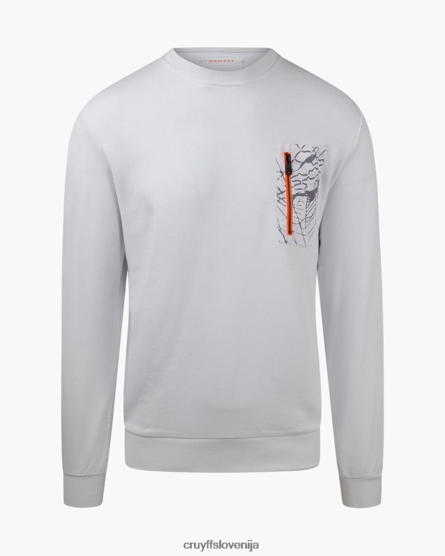 pulover rafael pulover Cruyff 8BPFJV560 moški bela