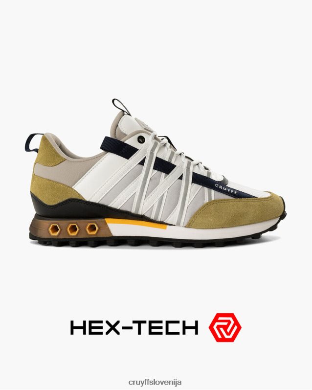 superge Fearia hex-tech Cruyff 8BPFJV224 moški sivo/zeleno