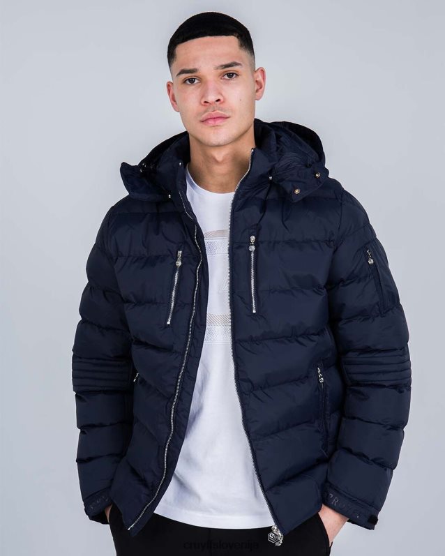 jakna Veneto prešita jakna Cruyff 8BPFJV815 moški mornarica