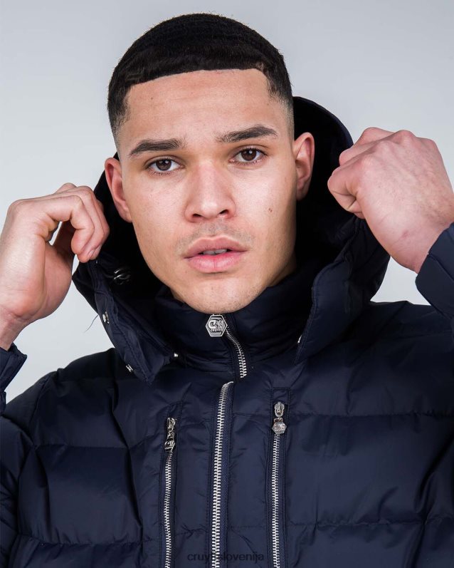 jakna Veneto prešita jakna Cruyff 8BPFJV815 moški mornarica