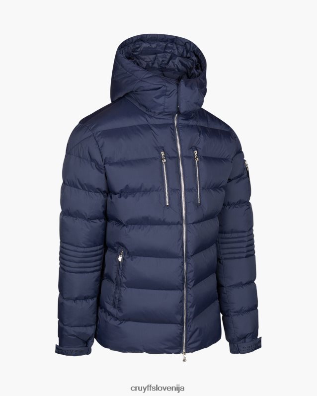 jakna Veneto prešita jakna Cruyff 8BPFJV815 moški mornarica