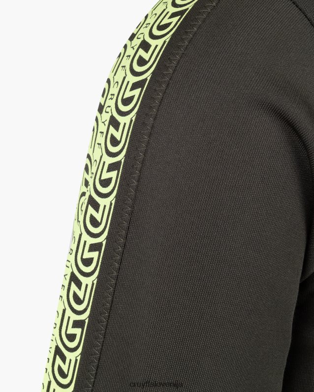 jakna alvaro gosenica top Cruyff 8BPFJV932 moški zelena/rumena