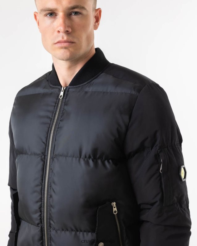 jakna aneto bombnik Cruyff 8BPFJV424 moški Črna