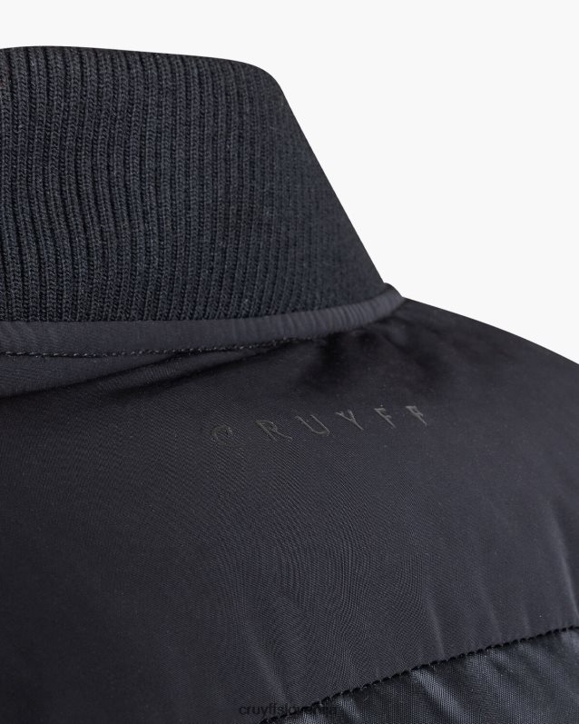 jakna aneto bombnik Cruyff 8BPFJV424 moški Črna