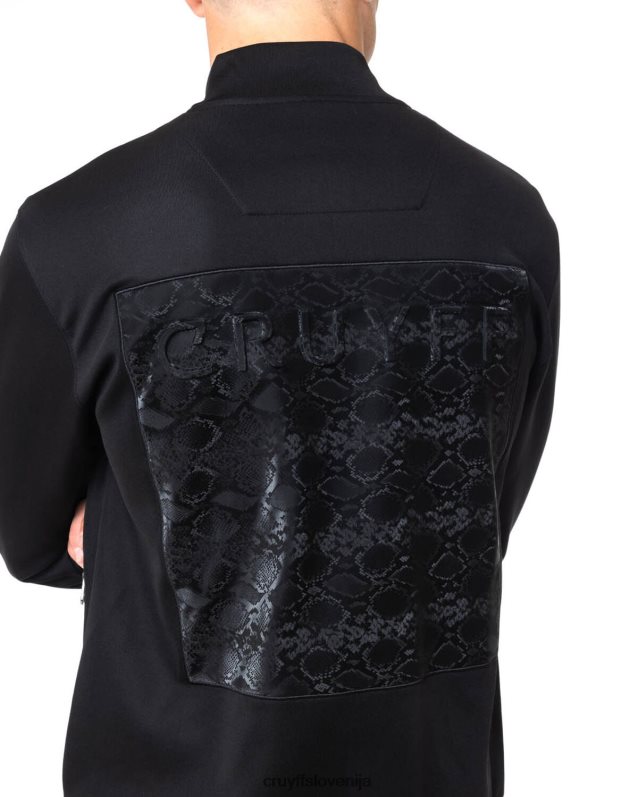 jakna culebra bombnik Cruyff 8BPFJV402 moški Črna