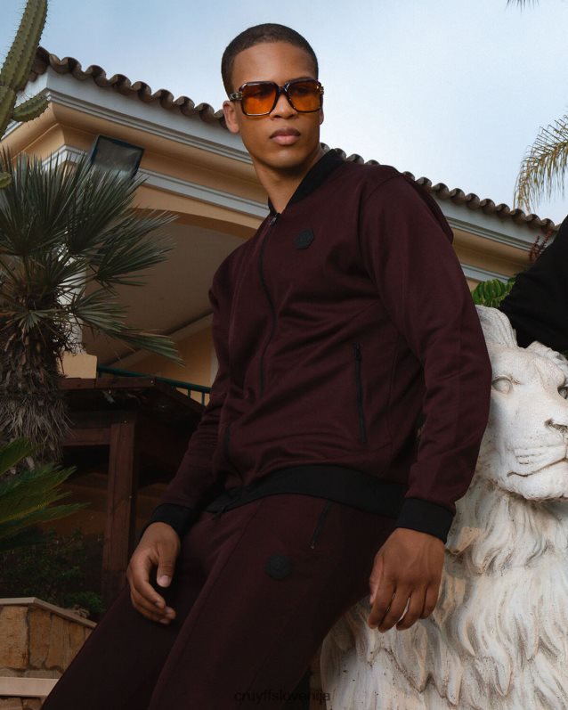 jakna culebra bombnik Cruyff 8BPFJV403 moški črna/rjava