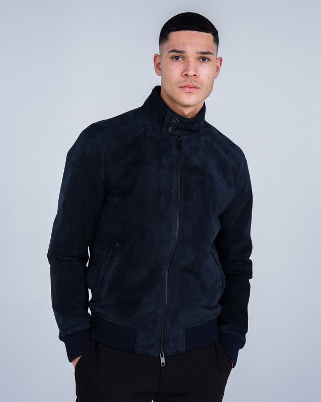 jakna dante suede harrington jakna Cruyff 8BPFJV685 moški mornarica