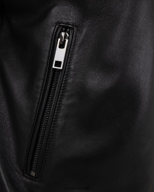 jakna dante usnjena harrington jakna Cruyff 8BPFJV684 moški Črna